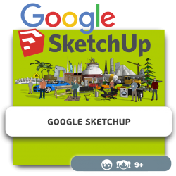 Google SketchUp - KIBERone. Škola digitalne pismenosti. Programiranje za decu. IT edukacija dece. Novi Sad