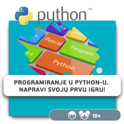 Programiranje u Python-u. Napravi svoju prvu igru! - KIBERone. Škola digitalne pismenosti. Programiranje za decu. IT edukacija dece. Novi Sad