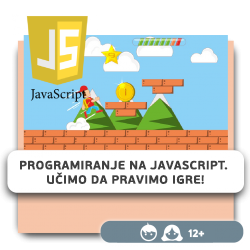 Programiranje na JavaScript. Učimo da pravimo igre! - KIBERone. Škola digitalne pismenosti. Programiranje za decu. IT edukacija dece. Novi Sad