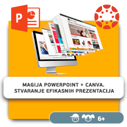 Magija PowerPoint + Canva. Stvaranje efikasnih prezentacija - KIBERone. Škola digitalne pismenosti. Programiranje za decu. IT edukacija dece. Novi Sad