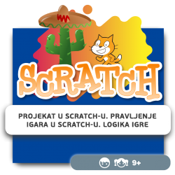 Projekat u Scratch-u. Pravljenje igara u Scratch-u. Logika igre - KIBERone. Škola digitalne pismenosti. Programiranje za decu. IT edukacija dece. Novi Sad