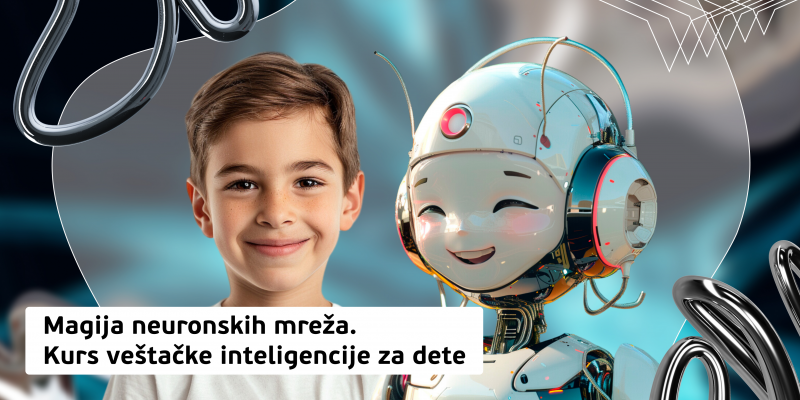 Magija neuronskih mreža. Kurs veštačke inteligencije za dete (8+) - KIBERone. Škola digitalne pismenosti. Programiranje za decu. IT edukacija dece. Novi Sad